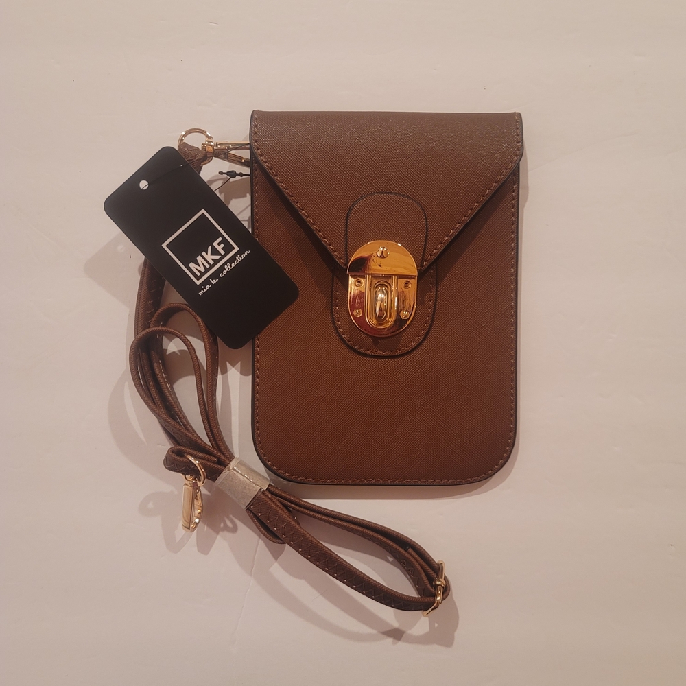 MKF Collection Havana Phone Crossbody Bag in vegan leather Size 7x5